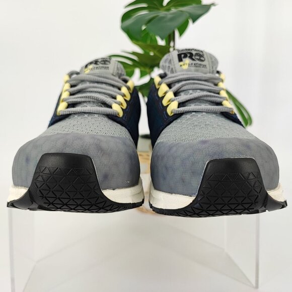 Timberland Women's Pro Comp Gray Synthetic Sneakers Pro589 Size 7M - Picture 2 of 10